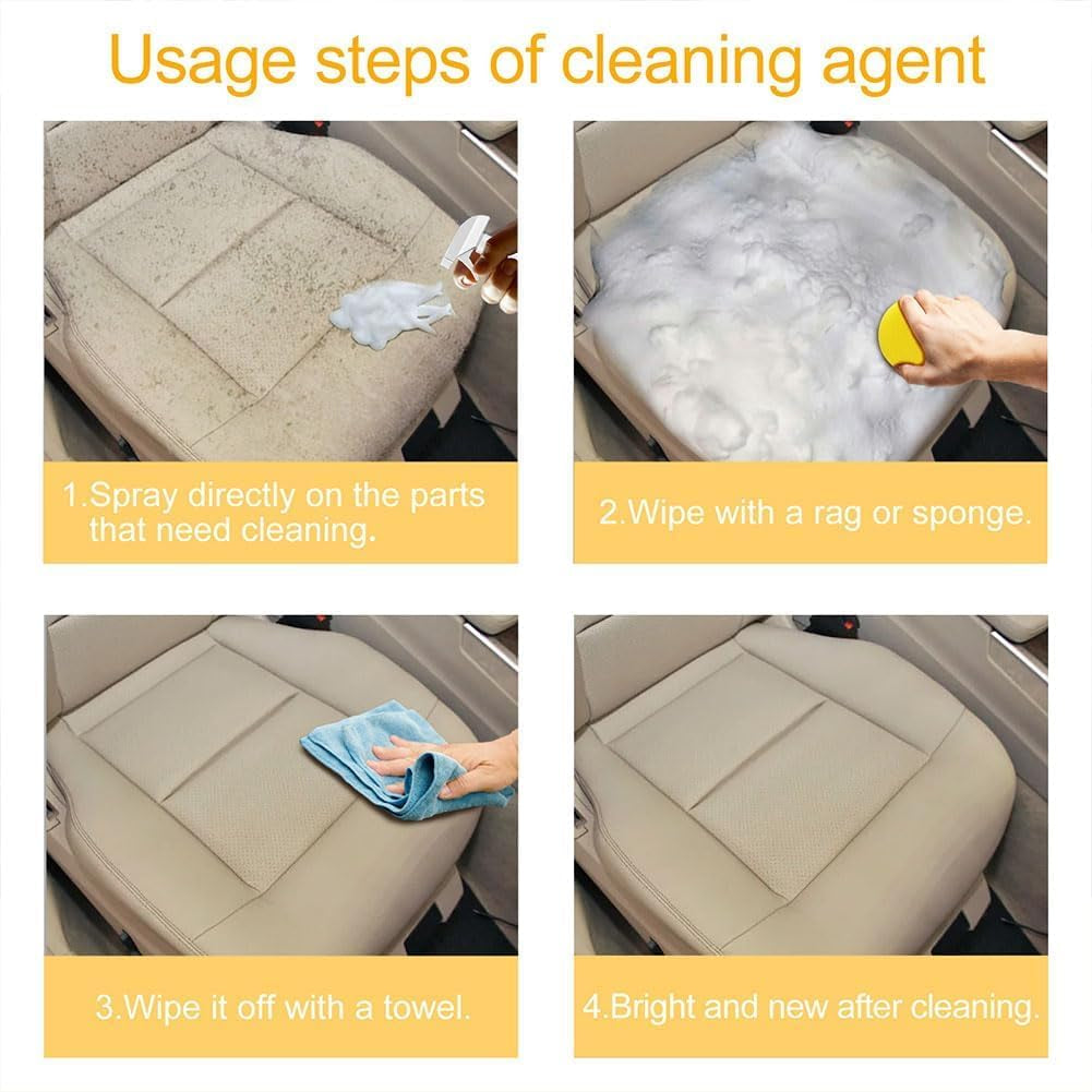 Car Interior Foam Refinisher Cleaner, All around Master Foam Cleaner, Multifunctional Car Foam Cleaner, Foam Cleaner All Purpose, Foam Cleaner for Car (1Pc)