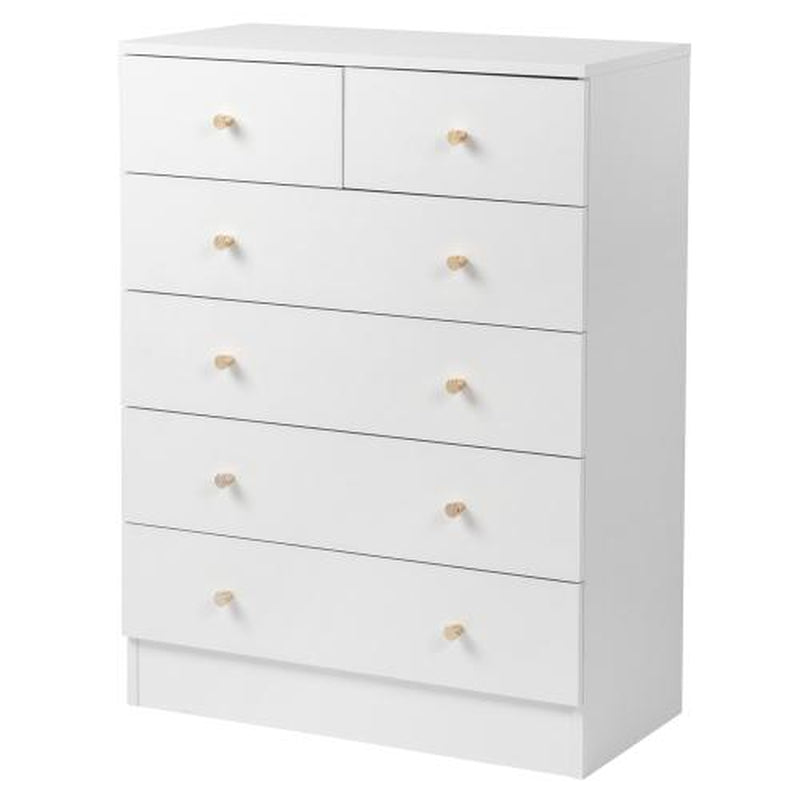 Pink/White/Brown/Grey - 5 Drawer Dresser for Bedroom, Modern Wood Dresser Chest of Drawers, Bedroom Dressers for Girls, Anti-Tipping Device, Rose Gold Metal Handle, Living Room, Entryway, Hallway, Office