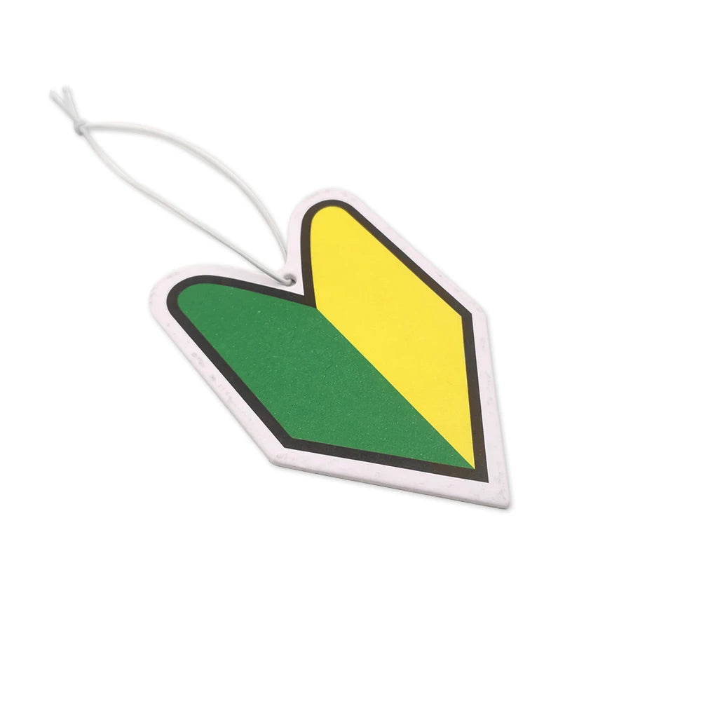 JDM Car Air Freshener Hanging Rear View Mirror Perfume Pendant Solid Paper Fit for Tesla Model 3 X Y JDM Interior Accessories