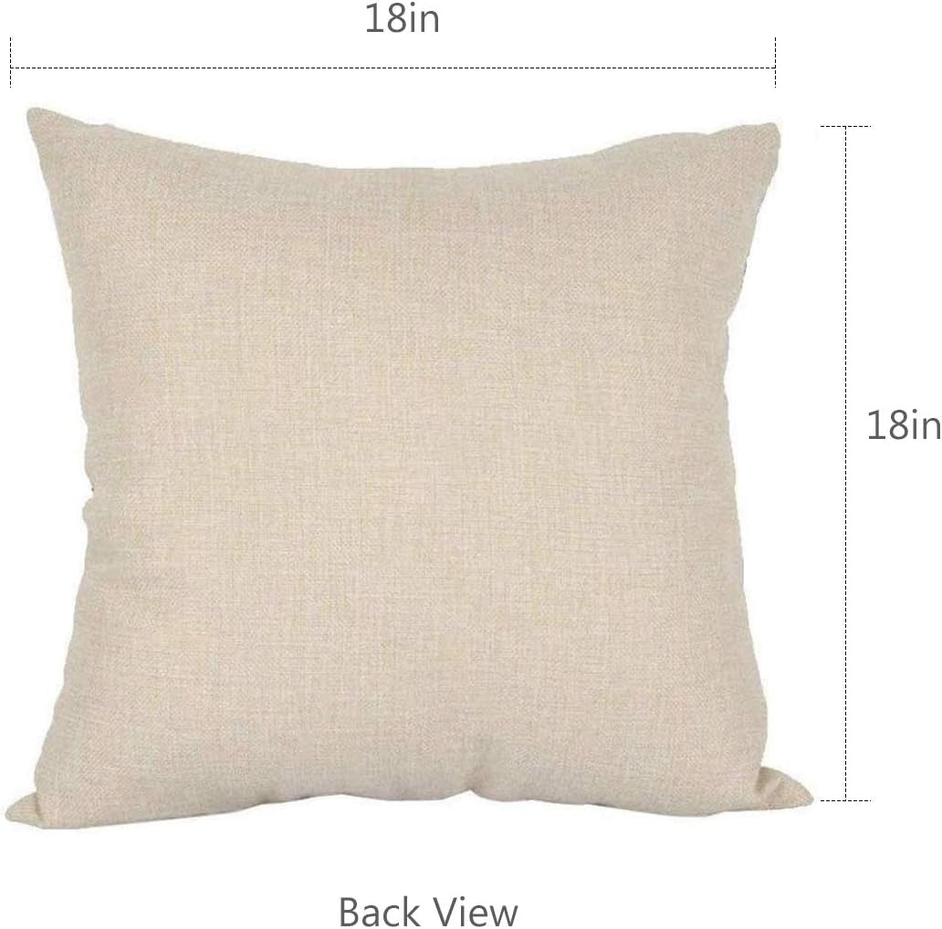 Gnome Christmas Pillow Covers 18X18 Set of 4, Christmas Decorations Pillow Cases Decorative Throw Pillow Covers, Pillowcase Xmas Decoration