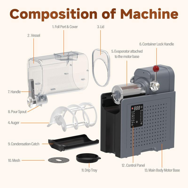 Slushie Machine / Soft Serve Ice Cream 2 in 1 Machine Large Capacity Frozen Drink Maker, Suitable for Slush, Margaritas, Smoothies, Frappés, Milkshakes and Various Other Beverages. Features Automatic Cleaning and Multiple Functional Options.