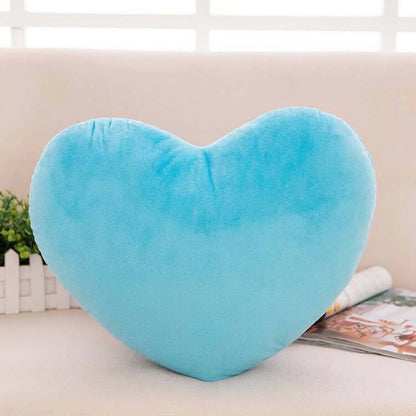 Heart Throw Pillows Home Decor Plush Cute Heart Pillow, Teens Kids Friends Festival Gift Pillows for Couch - Fall Savings