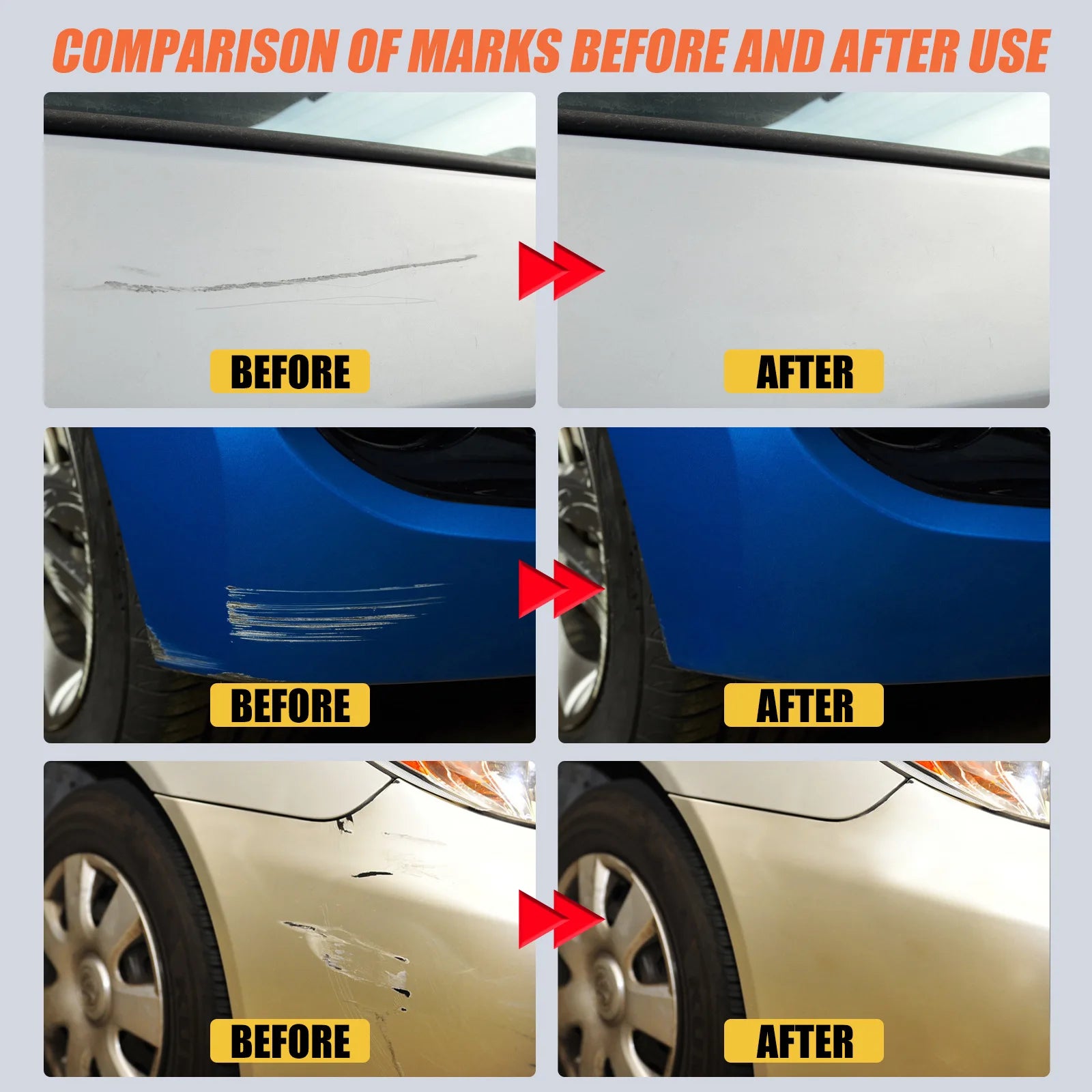 Car Scratch Remover Kit Repair Ceramic Coating Nano Spray anti Scratch Repairing Polish Paint Spray Wax Car Accessories