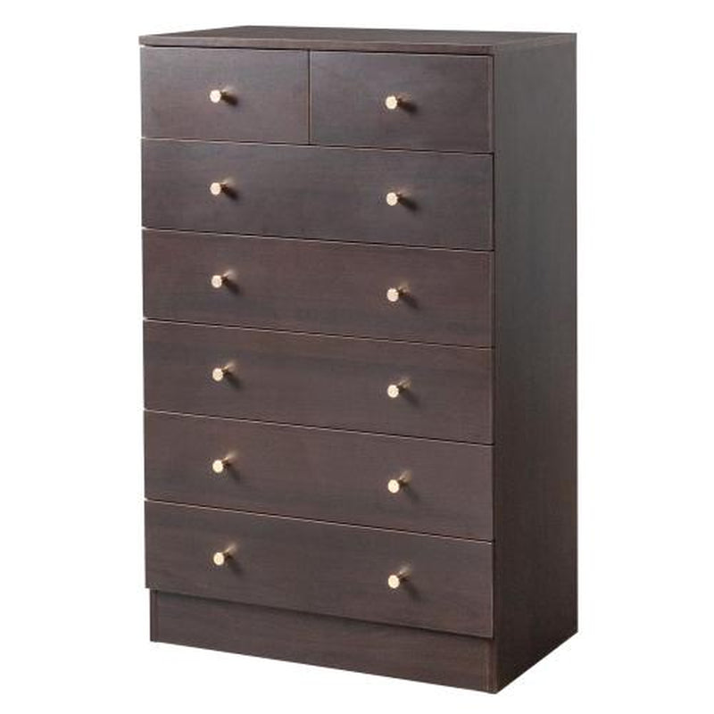 Pink/White/Brown/Grey - 5 Drawer Dresser for Bedroom, Modern Wood Dresser Chest of Drawers, Bedroom Dressers for Girls, Anti-Tipping Device, Rose Gold Metal Handle, Living Room, Entryway, Hallway, Office