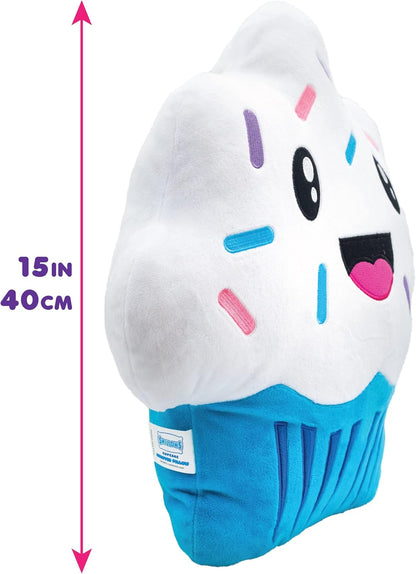 Smillows - Gourmet Scented Stuffed Plush Pillows (Cupcake) - Accent, Throw, Decorative, Fun Pillows - Kids Room Decor, Gift for Kids