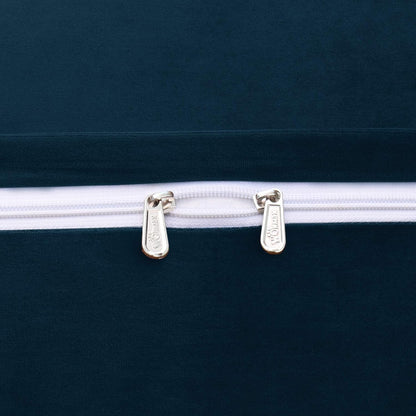 Large Headboard Pillow Wedge Bed Rest Reading Pillow Daybed Pillows Triangular Headboard Wedge Pillows Bolster Gap Filler Triangle Back Cushion Long Wedge Pillow, Velvet Deep Blue Twin