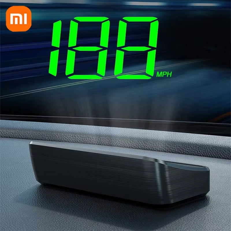 Windshield Display Car Speedometer HUD Head up Display Digital Speed Mete GPS Compass Multifunctional Automatic Car Windshield Projector New