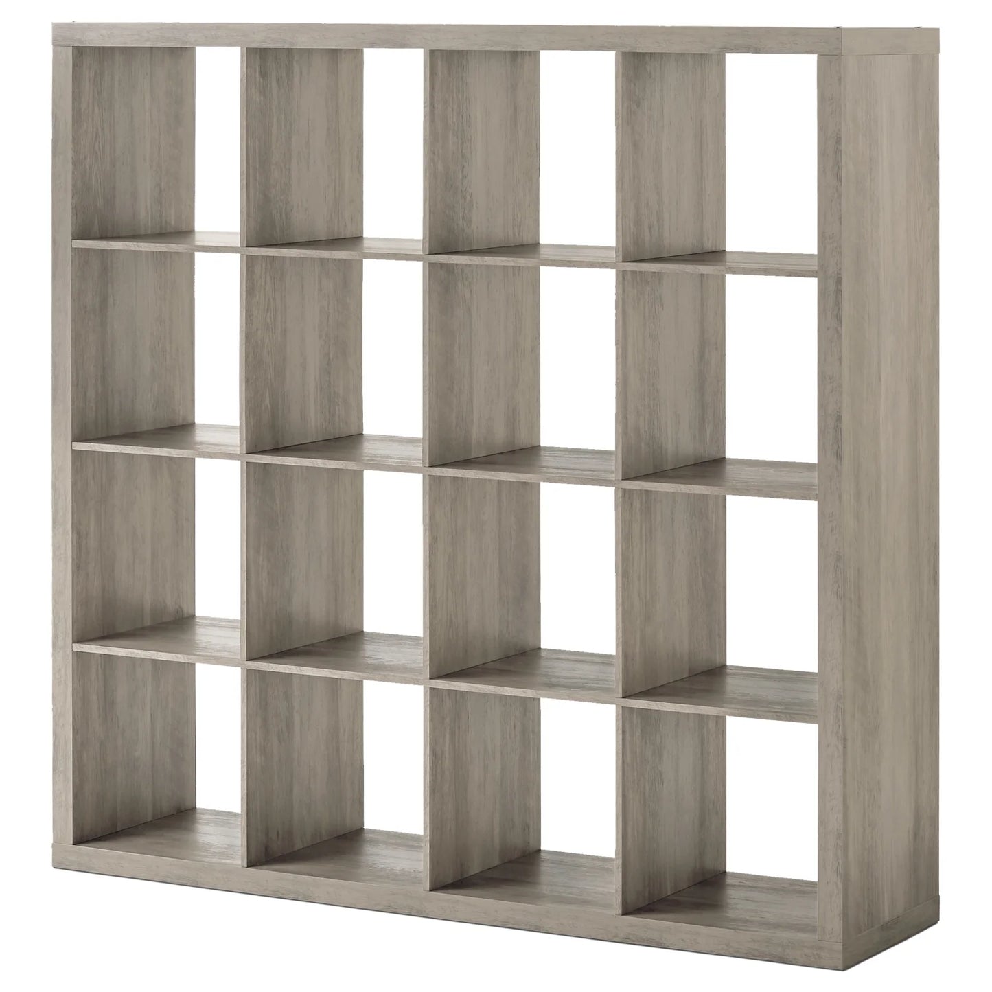 16 Cube Storage Organizer, Rustic Gray