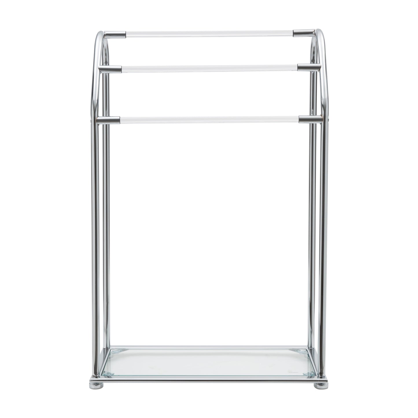 Freestanding Acrylic Towel Rack