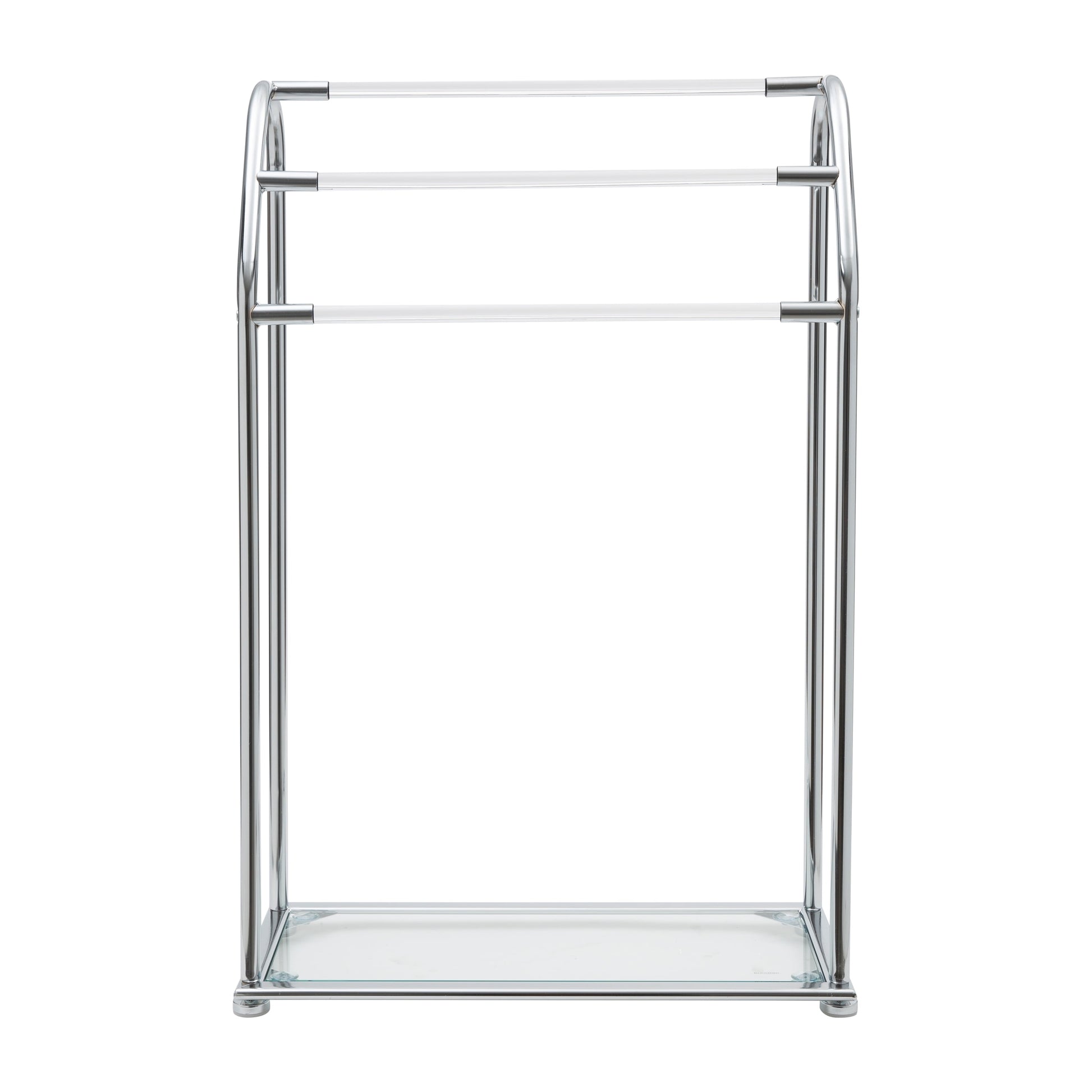 Freestanding Acrylic Towel Rack