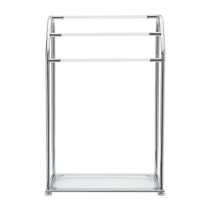 Freestanding Acrylic Towel Rack