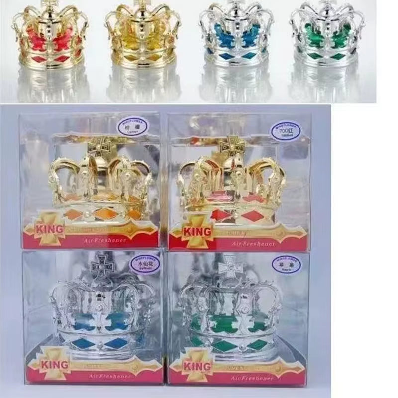 European and American Luxuey Crown Diamond Car Perfume Seat Perfume Car Ornaments Car Perfume Seat Car Accessories