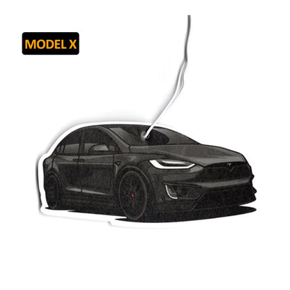 JDM Car Air Freshener Hanging Rear View Mirror Perfume Pendant Solid Paper Fit for Tesla Model 3 X Y JDM Interior Accessories