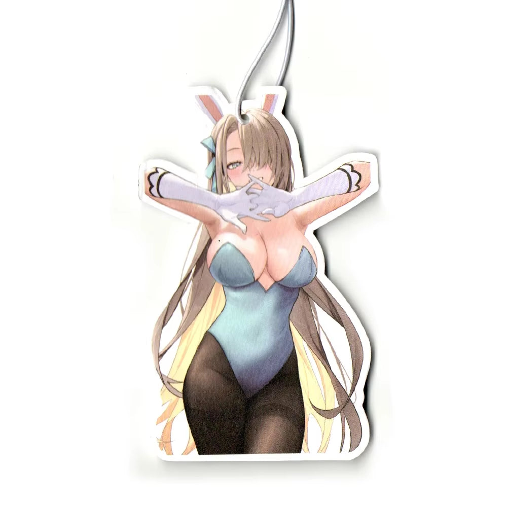 Car Air Freshener Perfume JDM Decoration Rearview Mirror Pendant Hanging Ornament JK Anime Girls Sex Lady for Auto Accessories