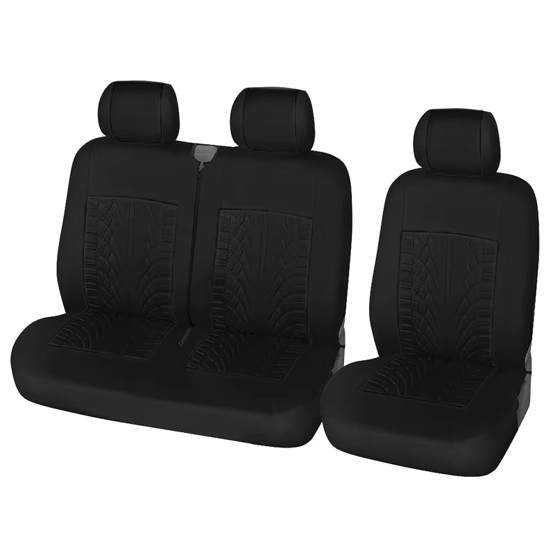 Bus/Van Seat Covers - 9 Seats! High Quality Dirt Resistant Car Seat Protectors Multiple Colors