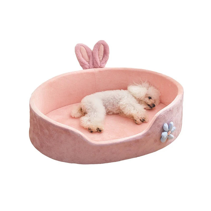 Detachable Pet Bed Pet Bed, Detachable Washable Dog Sleeping Bed, Soft Comfortable Warm Cat Bed, Four Seasons Soft Pet Bed