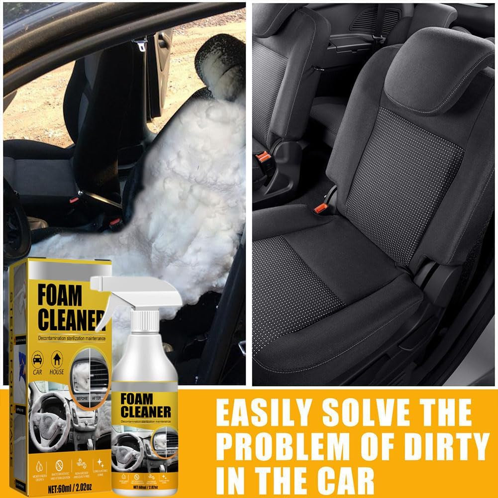 Car Interior Foam Refinisher Cleaner, All around Master Foam Cleaner, Multifunctional Car Foam Cleaner, Foam Cleaner All Purpose, Foam Cleaner for Car (1Pc)
