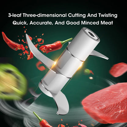Electric Garlic Masher Portable Chopper Multi Function Meat Grinder Masher Machine Mini Garlic Vegetable Chopper Usb Charging