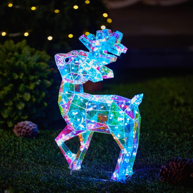 Kringle Express Holographic In/Outdoor Figure W/Remote