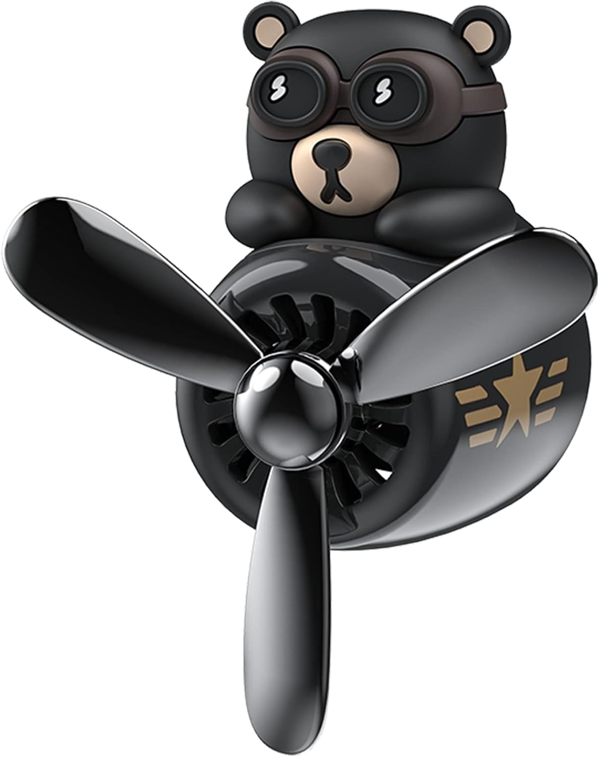 Bear Pilot Car Air Fresheners Automotive Air Outlet Creative Car Perfume Fragrance