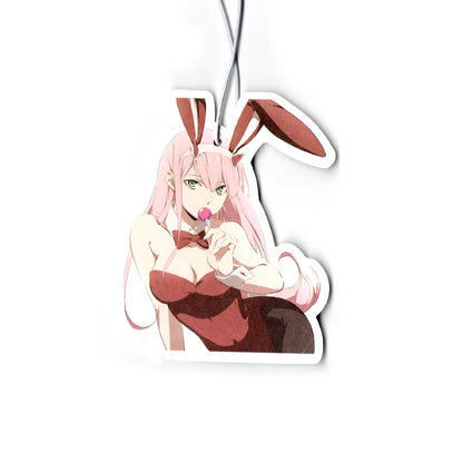 Car Air Freshener Perfume JDM Decoration Rearview Mirror Pendant Hanging Ornament JK Anime Girls Sex Lady for Auto Accessories