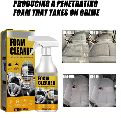 Car Interior Foam Refinisher Cleaner, All around Master Foam Cleaner, Multifunctional Car Foam Cleaner, Foam Cleaner All Purpose, Foam Cleaner for Car (1Pc)