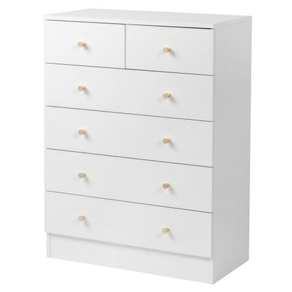 Pink/White/Brown/Grey - 5 Drawer Dresser for Bedroom, Modern Wood Dresser Chest of Drawers, Bedroom Dressers for Girls, Anti-Tipping Device, Rose Gold Metal Handle, Living Room, Entryway, Hallway, Office