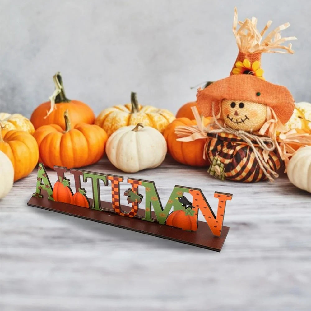 Halloween Wooden Pendant Halloween Pumpkin Skull Spider Bat Party Scene Decoration Halloween Decorations Party Supplies