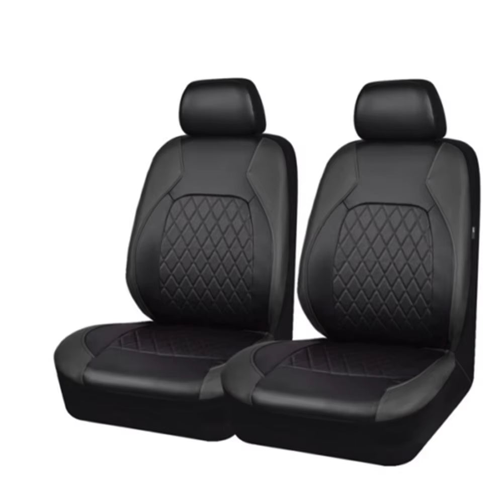 Car Seat Cover PU Leather Full Set Full Surrounded Seat Protector Cover Universal Waterproof Seat Cover Auto Interior