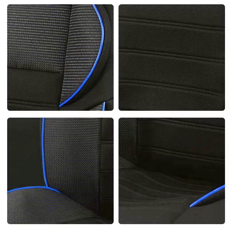 Universal 4Mm Car Seat Covers Luxury Sponge Style, Fit for Most Car Suv Truck Sport Design Seat Covers for Car Seat