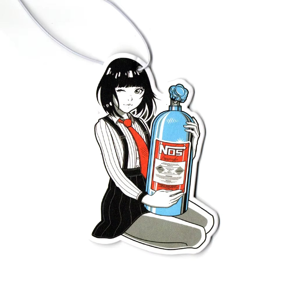 Car Air Freshener Perfume JDM Decoration Rearview Mirror Pendant Hanging Ornament JK Anime Girls Sex Lady for Auto Accessories
