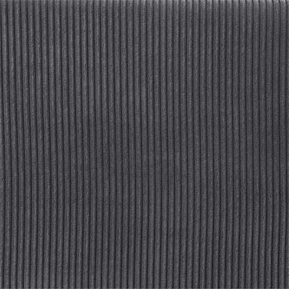 Solid Print L Shaped Sectional Sofa with Pillows, Dark Gray