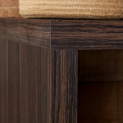 16 Cube Storage Organizer, Tobacco Oak