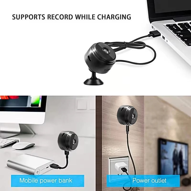 Mini Camera A9 Wifi Recorder Security Monitoring Wireless Video Mini Camera Recorder Voice Camera Smart Home for Infants and Pet