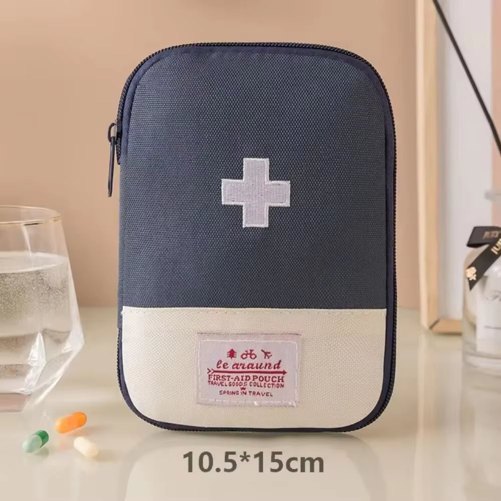 Home First Aid Small Medicine Kit Home Medicine Storage Travel Outdoor Mini Portable Small Box Medical First Aid Kit