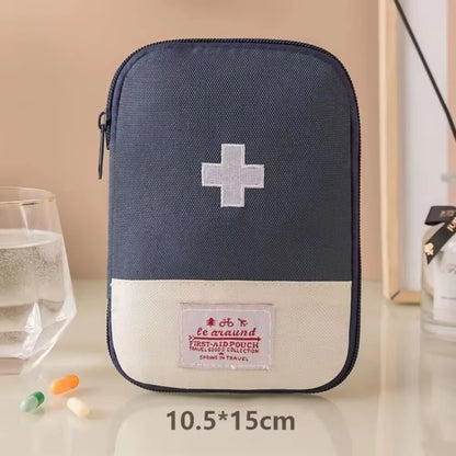 Home First Aid Small Medicine Kit Home Medicine Storage Travel Outdoor Mini Portable Small Box Medical First Aid Kit