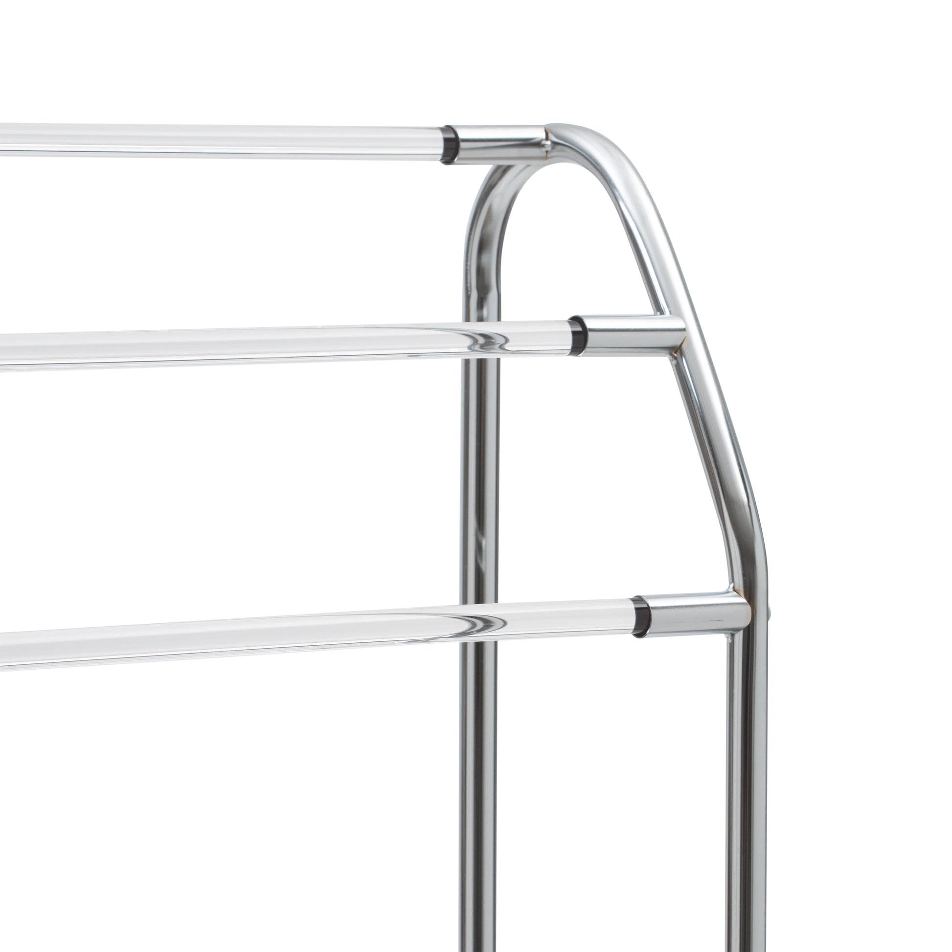 Freestanding Acrylic Towel Rack