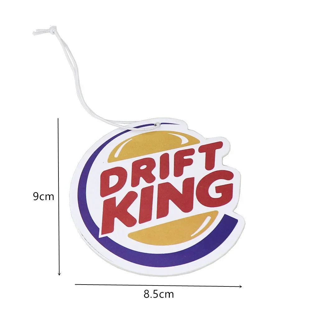 Car Air Freshener Hanging Rearview Mirror Perfume Flavoring Turbo Brake Disc Shock Absorber Solid Paper Diffuser Accessories