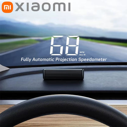 Windshield Display Car Speedometer HUD Head up Display Digital Speed Mete GPS Compass Multifunctional Automatic Car Windshield Projector New