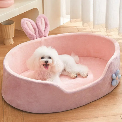 Detachable Pet Bed Pet Bed, Detachable Washable Dog Sleeping Bed, Soft Comfortable Warm Cat Bed, Four Seasons Soft Pet Bed