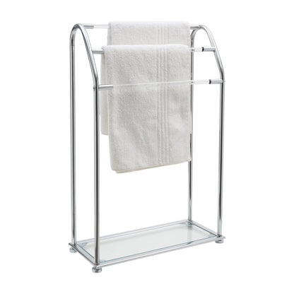 Freestanding Acrylic Towel Rack