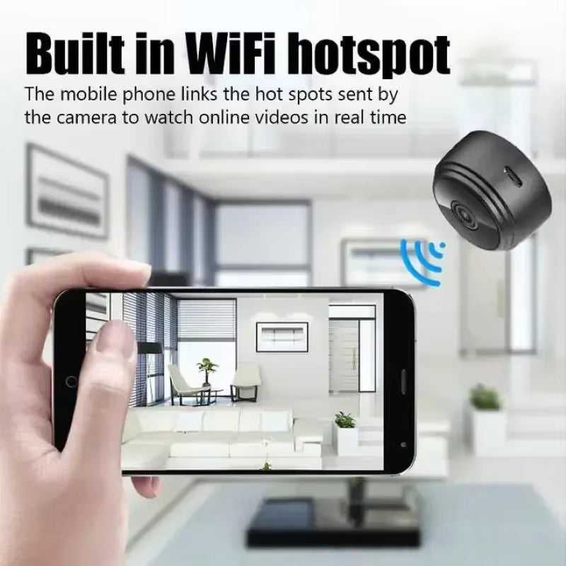 Mini Camera A9 Wifi Recorder Security Monitoring Wireless Video Mini Camera Recorder Voice Camera Smart Home for Infants and Pet