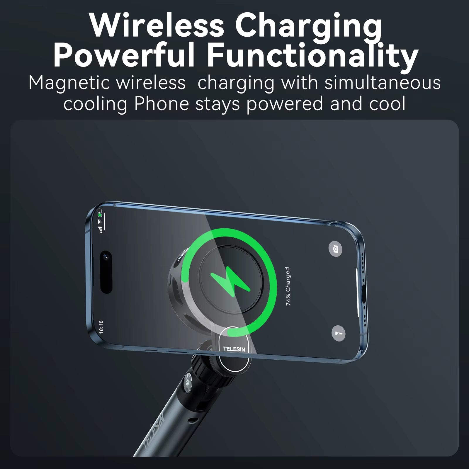 Magnetic Mobile Phone Radiator Cooler Cooling Fan Heat Sink for Cellphones Tablets Cooler for Live Streaming Gamming