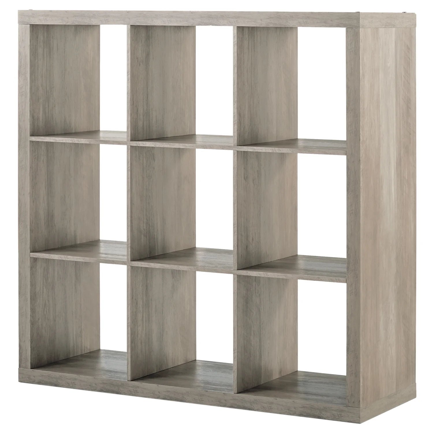 9 Cube Storage Organizer, Rustic Gray