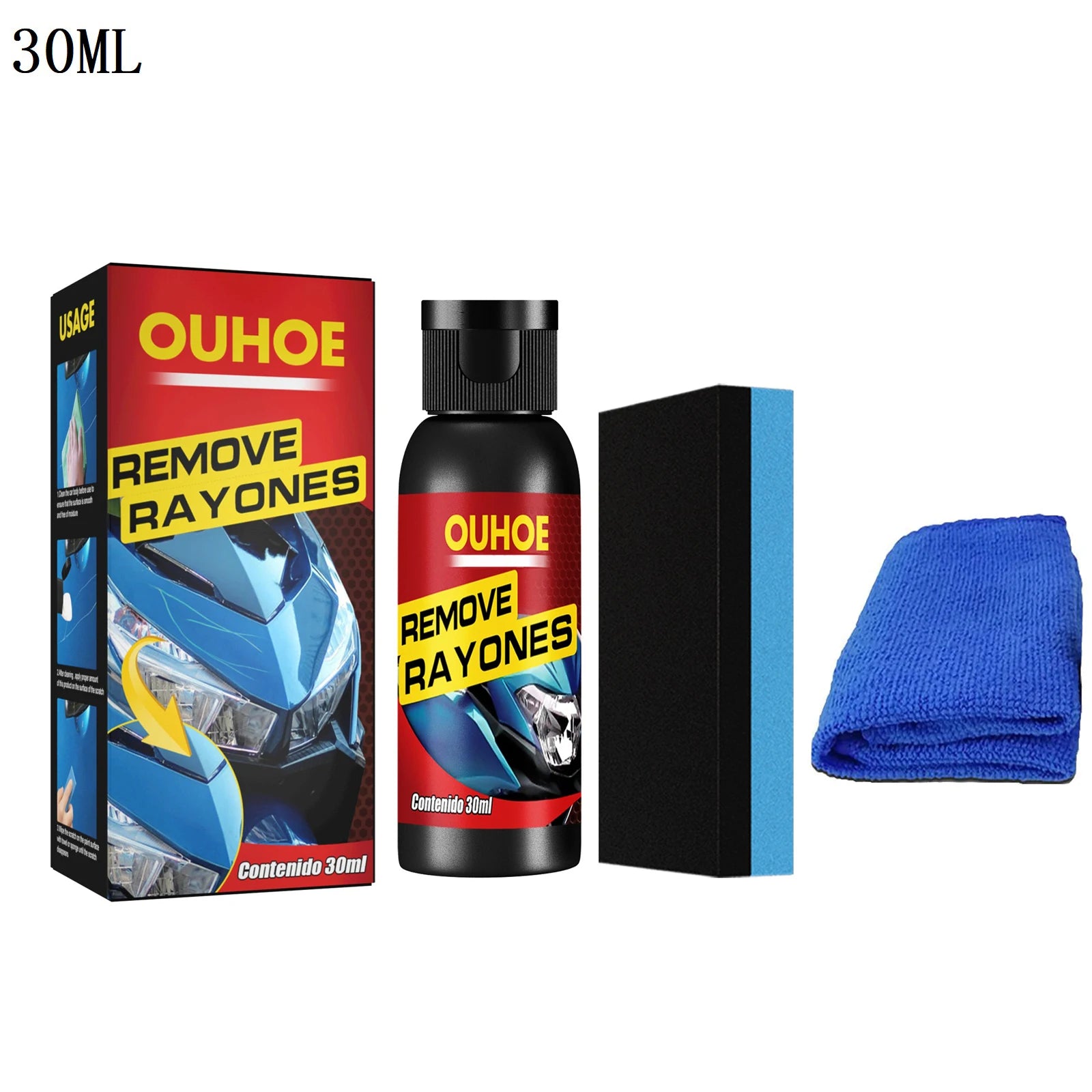 Car Scratch Remover Kit Repair Ceramic Coating Nano Spray anti Scratch Repairing Polish Paint Spray Wax Car Accessories