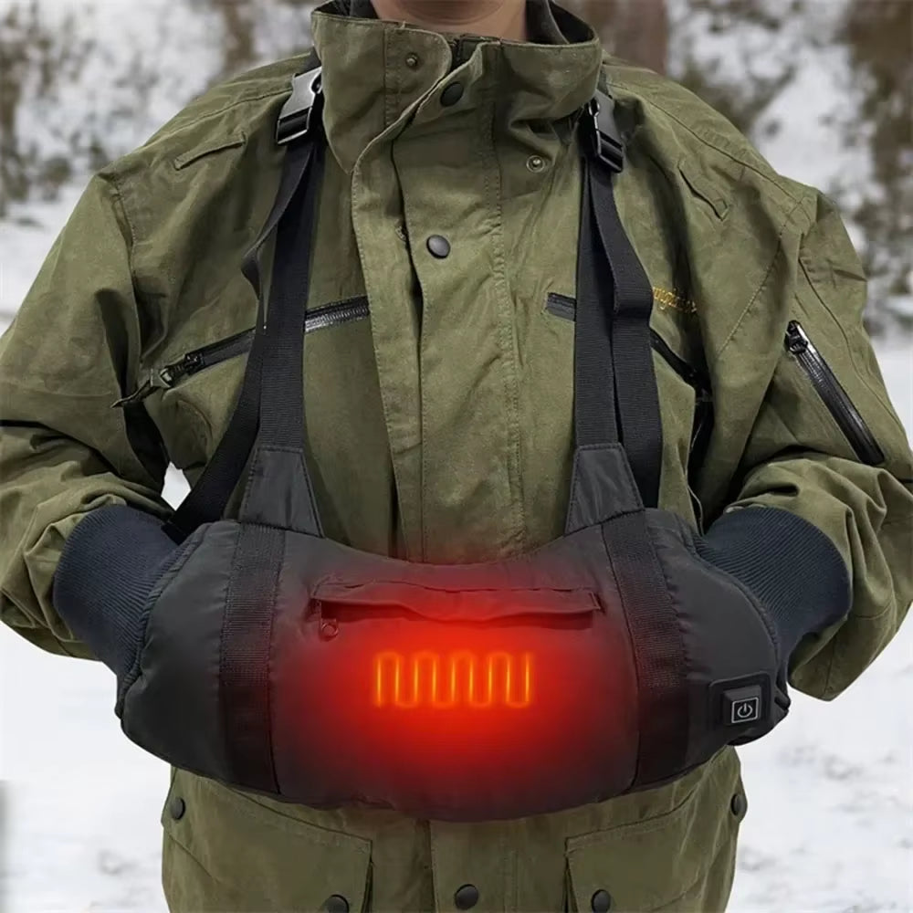 USB Electric Heated Hand Warmer, Warm Sking Gloves, Intelligent Temperature Control, Winter Hand Warmer Heating Gloves, Ski Warm Equipment