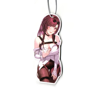 Car Air Freshener Perfume JDM Decoration Rearview Mirror Pendant Hanging Ornament JK Anime Girls Sex Lady for Auto Accessories