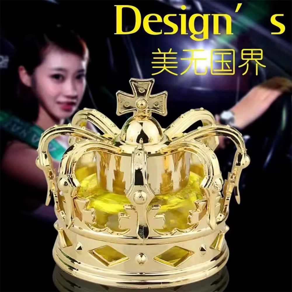 European and American Luxuey Crown Diamond Car Perfume Seat Perfume Car Ornaments Car Perfume Seat Car Accessories