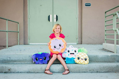 Smillows - Gourmet Scented Stuffed Plush Pillows (Cupcake) - Accent, Throw, Decorative, Fun Pillows - Kids Room Decor, Gift for Kids