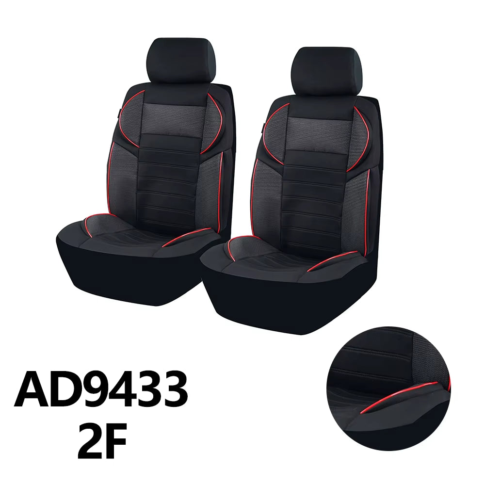 Universal 4Mm Car Seat Covers Luxury Sponge Style, Fit for Most Car Suv Truck Sport Design Seat Covers for Car Seat
